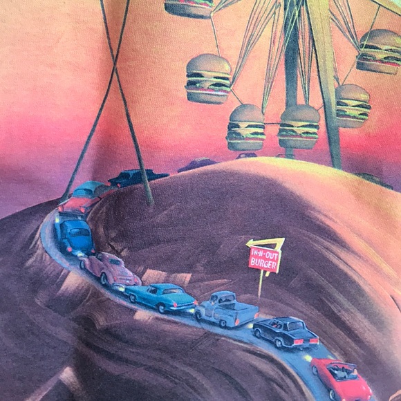 IN-N-OUT BURGER ANNIVERSARY GRAPHIC TEE NWOT - Picture 5 of 8